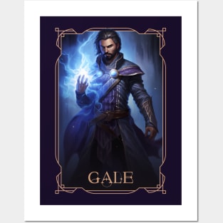 Gale, the Legendary Wizard of Waterdeep. Baldur's Gate 3 inspired funart Posters and Art